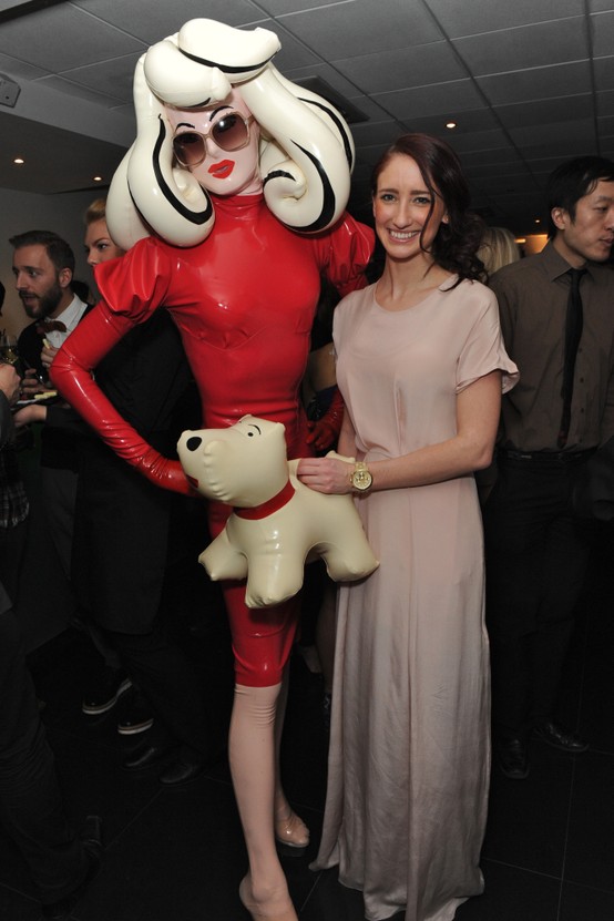 Pandemonia attends Fashion Monitor party