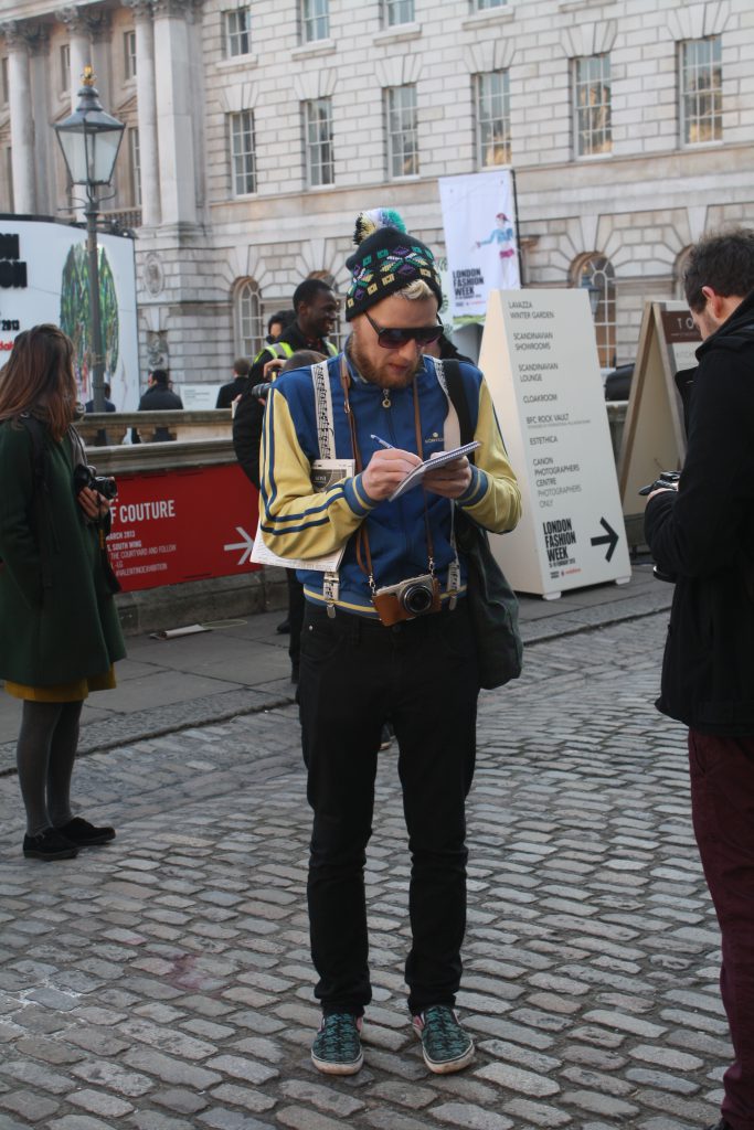 LFW AW13 Street Style Task PR