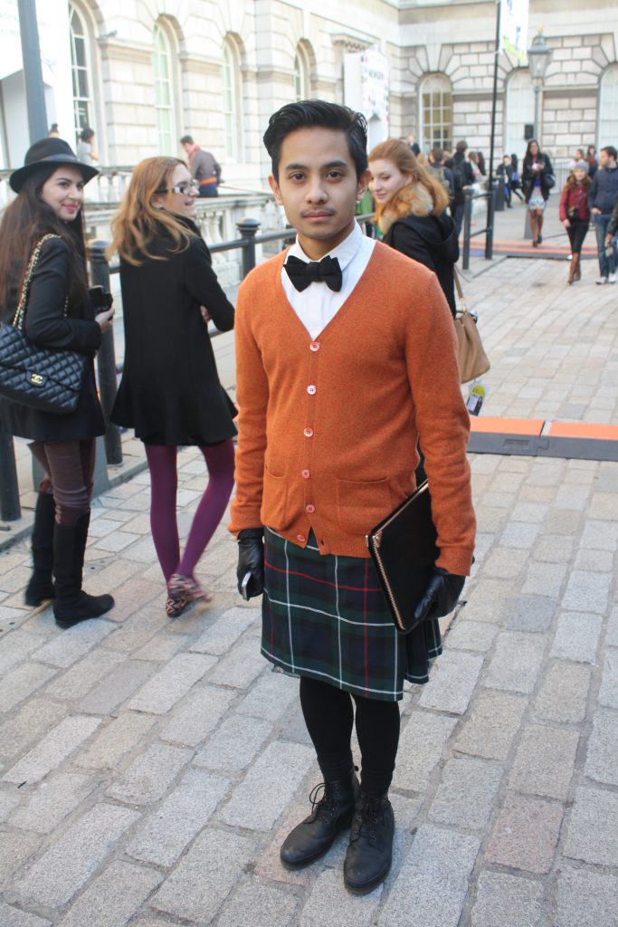 Task PR LFW AW13 Street Style