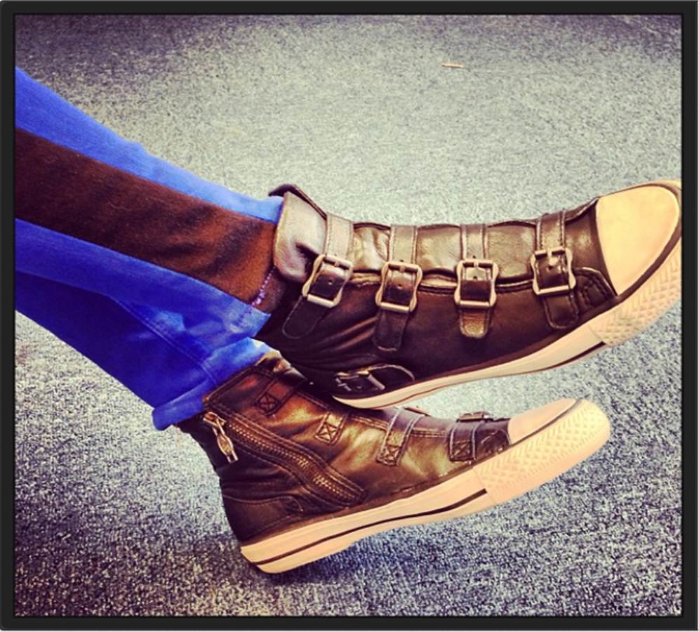 Dannii Minogue ASH trainers